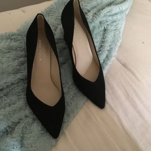 Black wedge heel size 8.5
